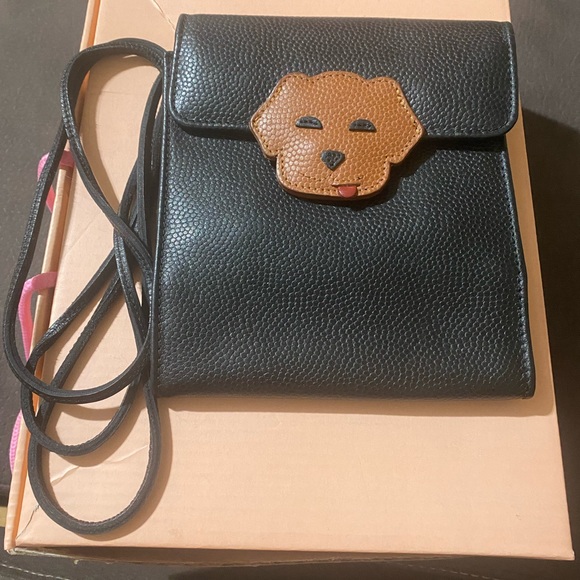 JP Ourse & CIE Black Leather
Crossbody Purse Dog, Phone - Picture 2 of 10